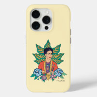 Frida Kahlo Graphisme floral coloré