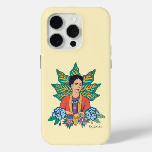Coque Case-Mate iPhone Frida Kahlo Graphisme floral coloré