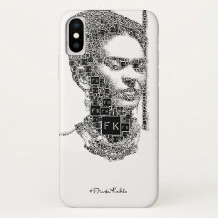 Coque Case-Mate Pour iPhone Frida Kahlo Portrait noir et blanc