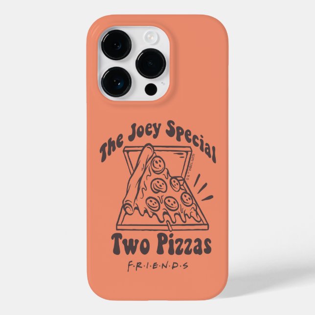 Coques Case-Mate iPhone FRIENDS™ | Citation Pizza Joey (Verso)