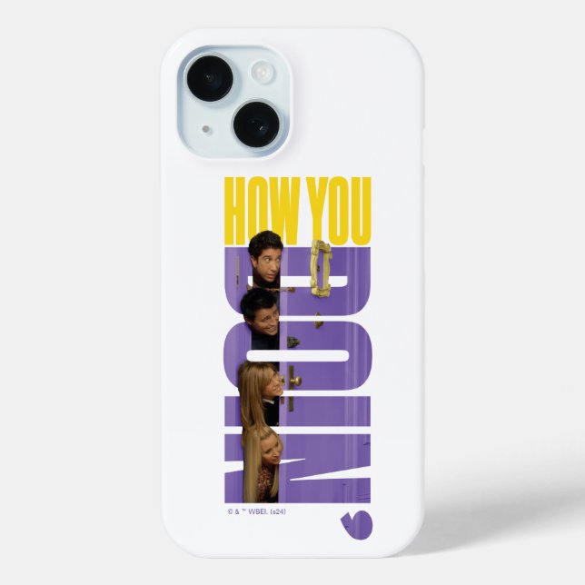 Coques Case-Mate iPhone FRIENDS™ | Comment vas-tu ? (Verso)