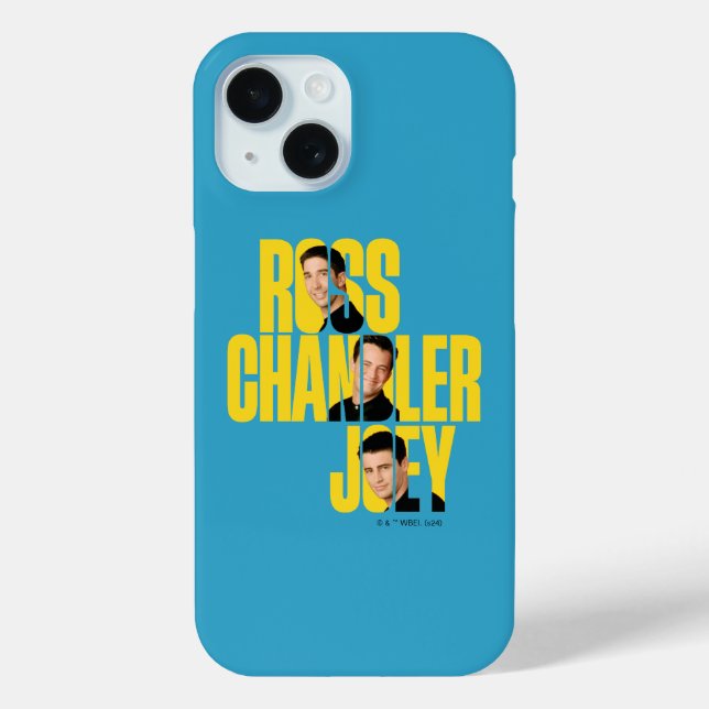 Coques Case-Mate iPhone FRIENDS™ | Ross, Chandler & Joey (Verso)