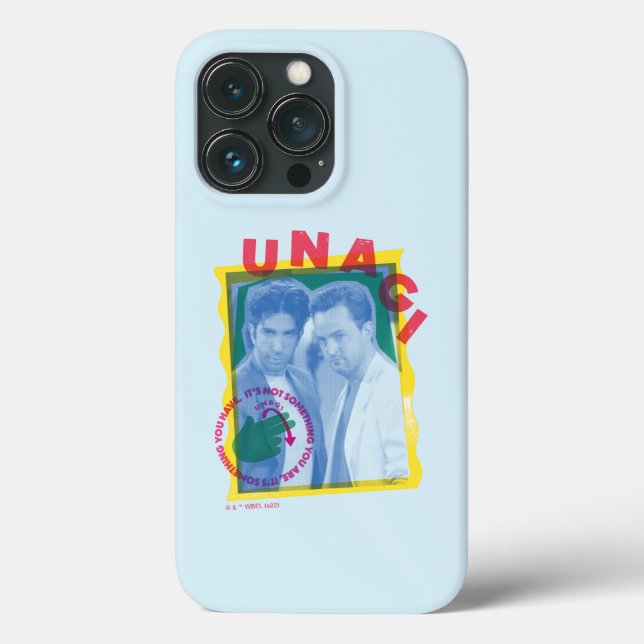 Coques Case-Mate iPhone FRIENDS™ | Ross & Chandler - Unagi (Verso)