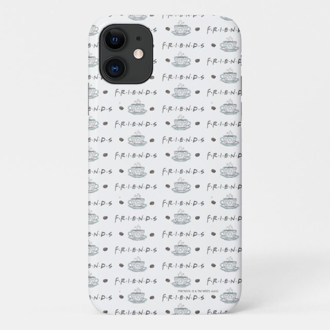 Coques Case-Mate iPhone FRIENDS™ | Tasse à café motif aquarelle (Dos)