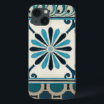 Etui iPhone 13 Frise Non-Embellie II d'indigo<br><div class="desc">Décor à la maison</div>