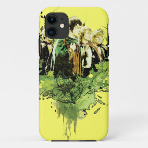 Coque Case-Mate Pour iPhone FRODO™ avec Hobbits Vector Collage
