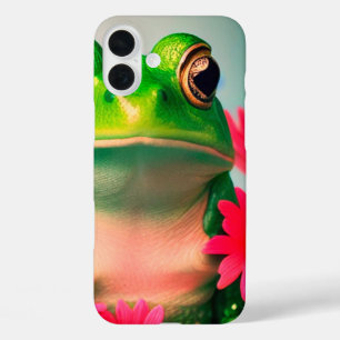 Coque Pour iPhone 16 Plus Frog Art