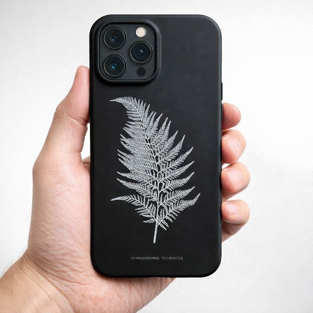 Coques Case-Mate iPhone Frondes de fougère ocre, Gymnogramma Ochracea (Ochre Fern Frond, Gymnogramma Ochracea. iPhone Case )
