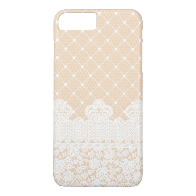 Coques Case-Mate iPhone Frontière de dentelle (Dos)