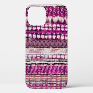 Case-Mate iPhone Case Frontière ethnique de Fuchsia Abstraite