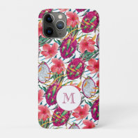 Fruit de dragon Floral Tropical Moderne Palmier Ve
