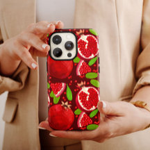 Fruit de grenade rouge | iPhone 14 Coque-Mate