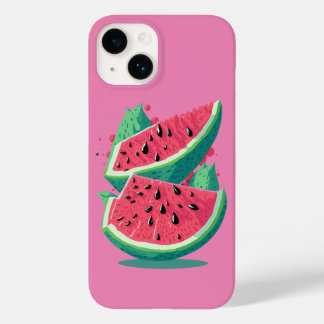 Coque Case-Mate iPhone Fruit de pastèque rose frais