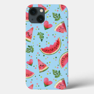 Case-Mate iPhone Case Fruit d'été Motif pastèque rouge vert tropical