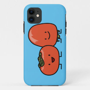 Coque Case-Mate Pour iPhone Fruit heureux de bonbon à kakis de paires de kaki
