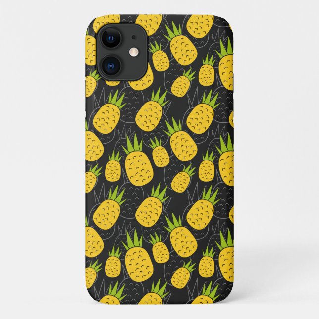 Coques Case-Mate iPhone Fruit motif transparent | motif de surface de frui (Dos)