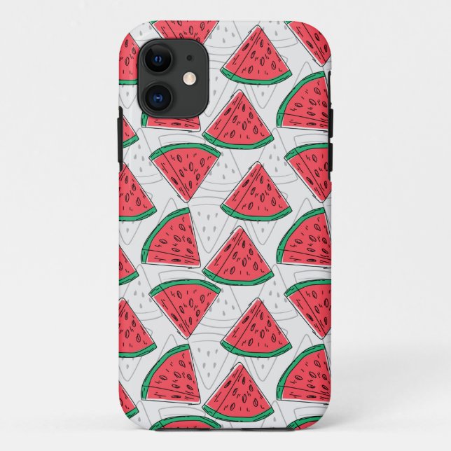 Coques Case-Mate iPhone Fruit motif transparent | motif de surface de frui (Dos)