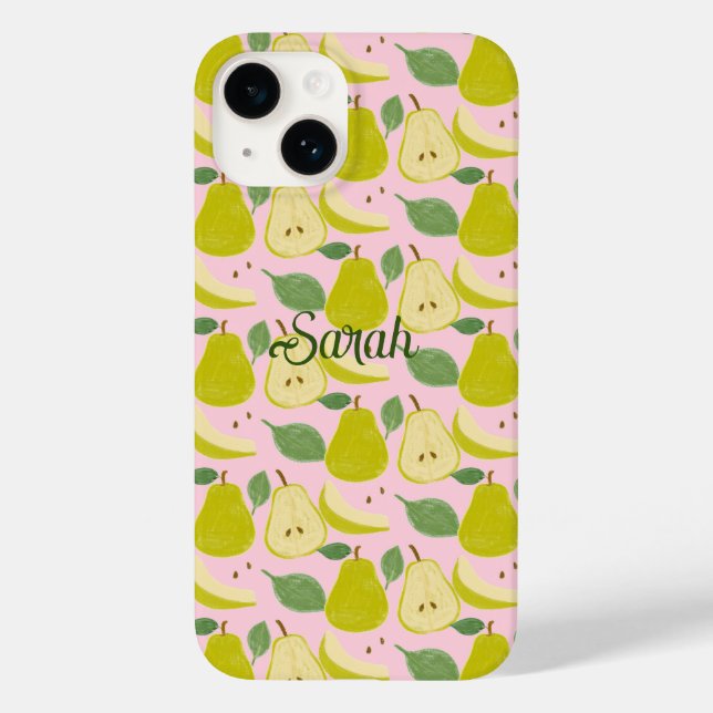 Coques Case-Mate iPhone Fruit poire (Verso)