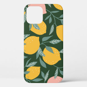 Case-Mate iPhone Case Fruit vintage citron Motif sans joint
