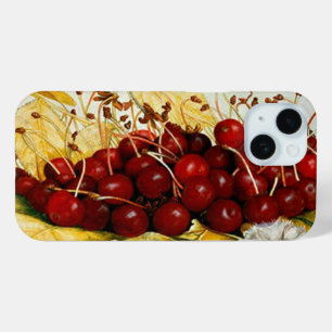 COQUE Case-Mate iPhone FRUITS DE SAISON / CHERRIES ET CARNATIONS