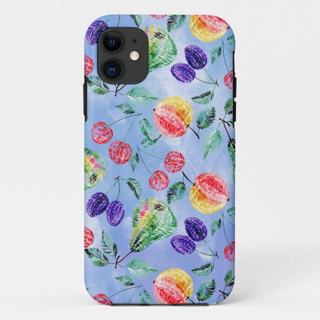 Coques Case-Mate iPhone Fruits et baies. (Dos)
