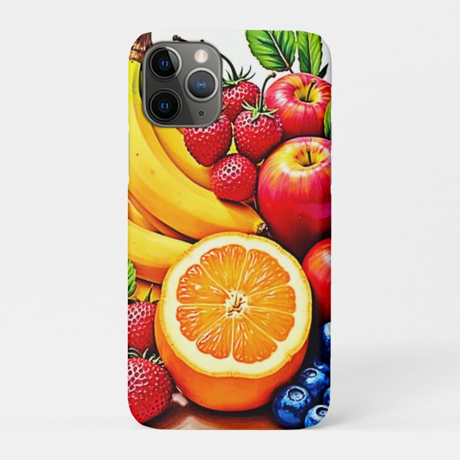 Coques Case-Mate iPhone Fruits frais vibreux, délice design (Dos)
