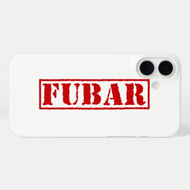 COQUES Case-Mate iPhone FUBAR (Verso (horizontal))