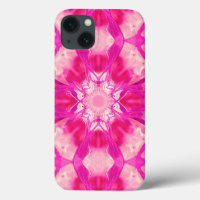 Fuchsia et Pastel Pink Tie Dye Motif