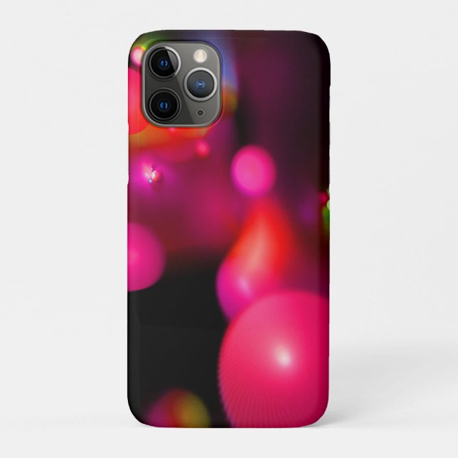 COQUES Case-Mate iPhone FUCHSIA ROSE PURPLE ORANGE QUANTUBLES (Dos)