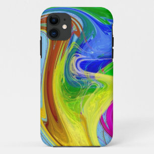 Coque Case-Mate Pour iPhone Fumée arc-en-ciel liquide