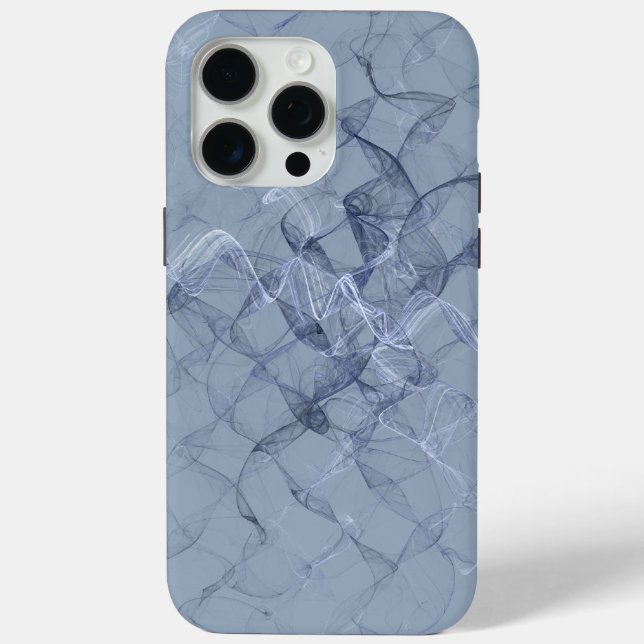 Coques Case-Mate iPhone Fumée bleue (Verso)