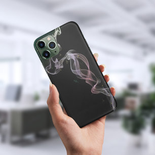 Fumée colorée coques iphone ondulés