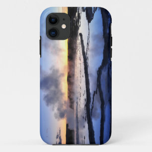 Etui iPhone Case-Mate Fumée de geyser au coucher du soleil