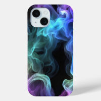 Fumée Iridescente sur noir