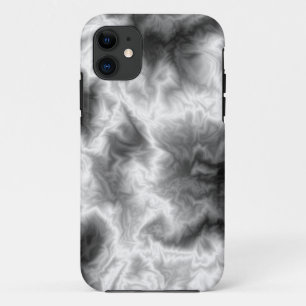 Coque iPhone 11 Fumée noire et blanche