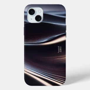 Coque Case-Mate iPhone Fumée violette Iridescente et noire