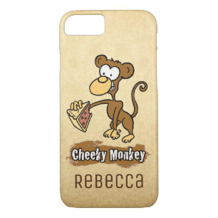 Coque iPhone 8/7 Fun Cheeky Monkey Design
