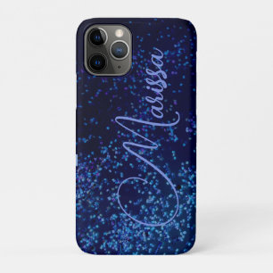 Case-Mate iPhone Case Fun Chic Personnalisé Blue Confetti