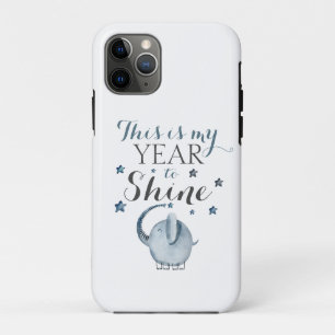 Case-Mate iPhone Case Fun Elephant C'est mon année pour briller