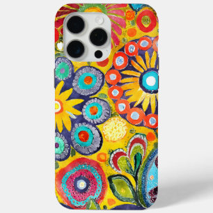 Coque Case-Mate iPhone Fun Hippie à motif de fleur