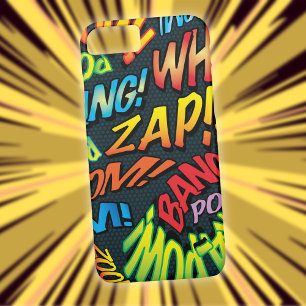 Case-Mate iPhone Case Fun Retro Comic Book pop Art Sounds