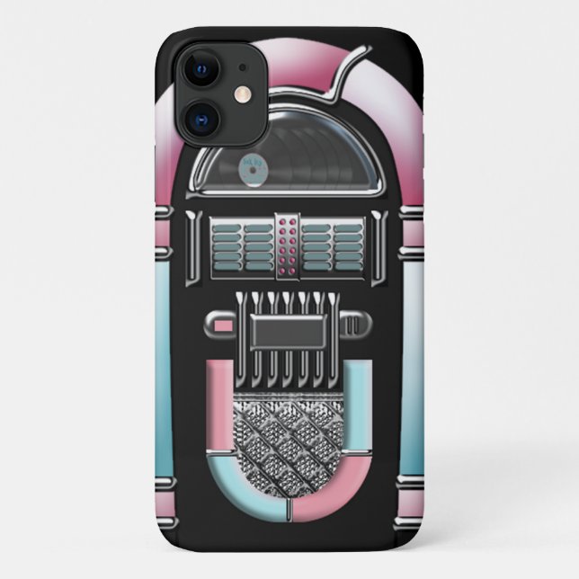 Coques Case-Mate iPhone Fun Retro Jukebox iPhone (Dos)