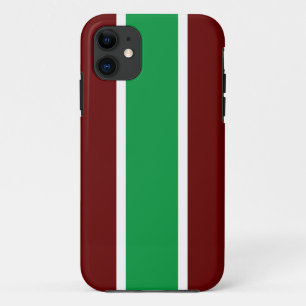 Case-Mate iPhone Case Fun Vert Fluide Rouge Foncé Blanc Verticale Grande