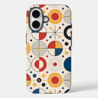 Coque Pour iPhone 16 Funda diseño geométrico