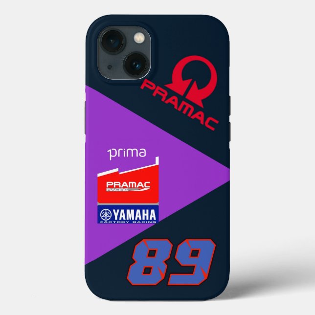 Coques Case-Mate iPhone Funda IPHONE 13 pramac racing team 2025 Jorge Mart (Verso)