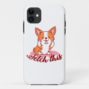Case-Mate iPhone Case Funky Corgi Chien moyen Dog Extraire ceci