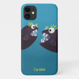 Case-Mate iPhone Case Funky Fish Monsters Nom des enfants