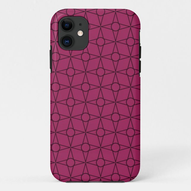 Coques Case-Mate iPhone Funky Geometry BT iPhone 5 Coque, rose (Dos)