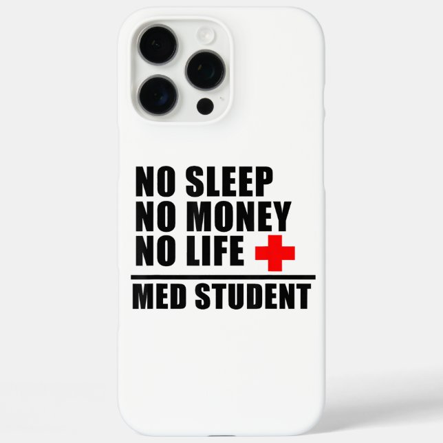 Coques Case-Mate iPhone Funky Med School T ShirtTrust Me Je Suis Presque U (Verso)