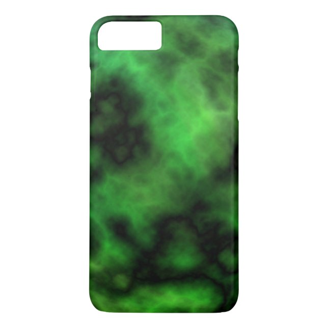 Coques Case-Mate iPhone Funky Neon Green Emerald Halloween Abstrait (Dos)
